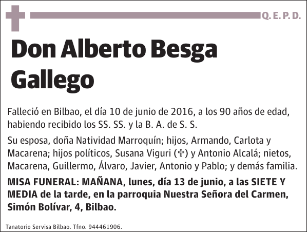 Alberto Besga Gallego