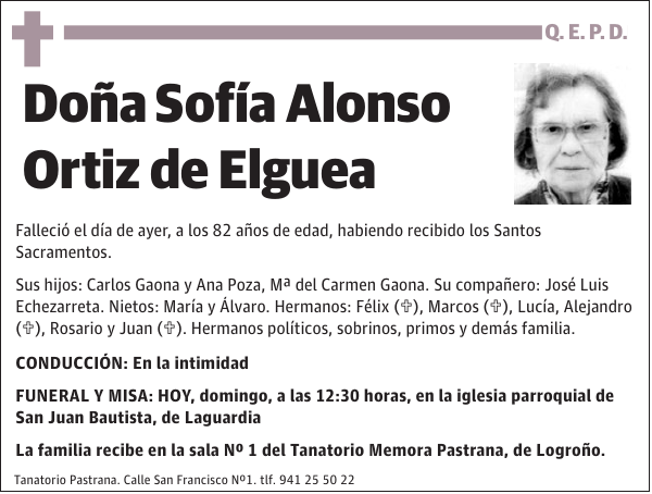 Sofía Alonso Ortiz de Elguea