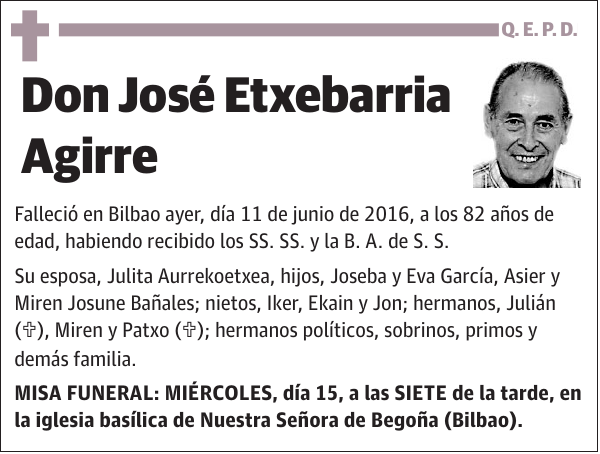 José Etxebarria Agirre