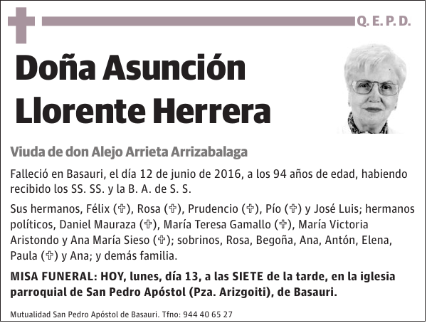 Asunción Llorente Herrera