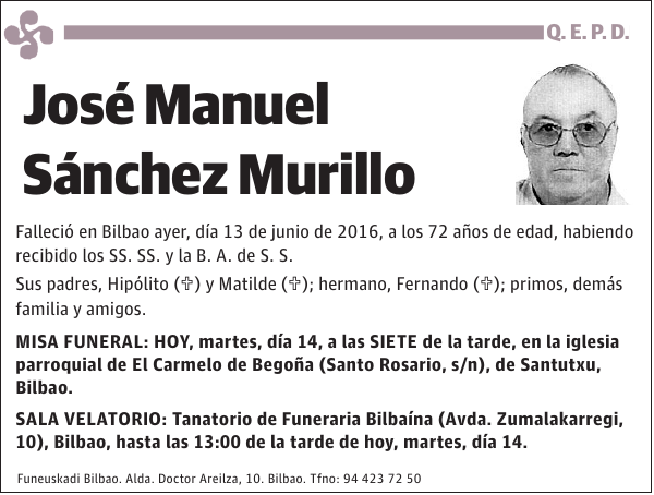 José Manuel Sánchez Murillo