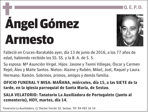 Ángel Gómez Armesto