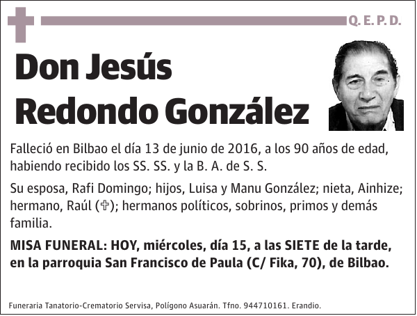 Jesús Redondo González