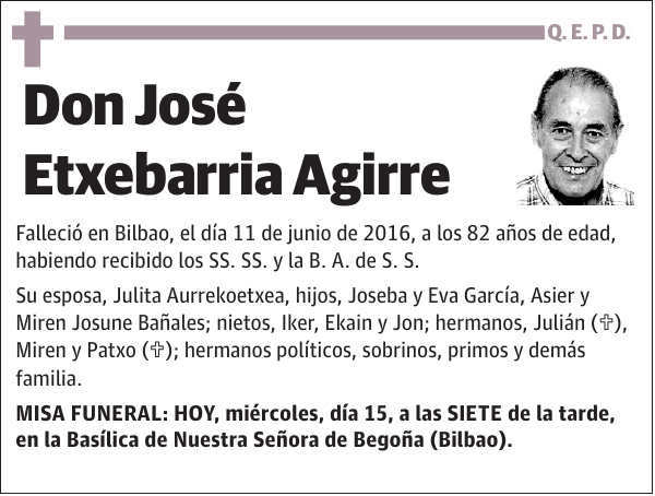 José Etxebarria Agirre