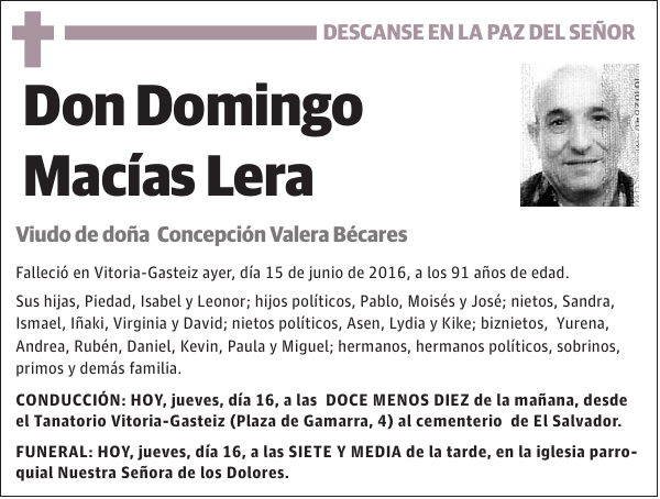 Domingo Macías Lera