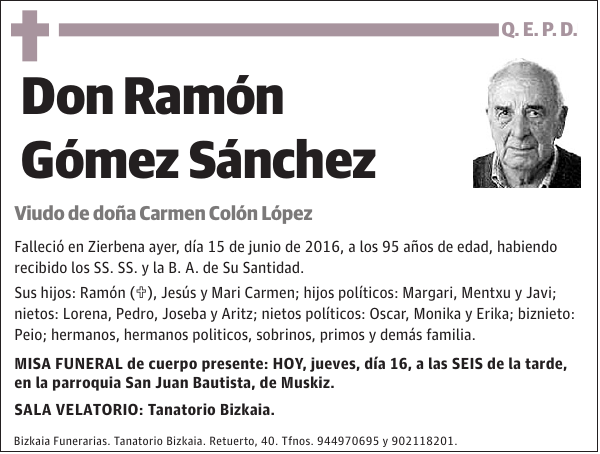 Ramón Gómez Sánchez