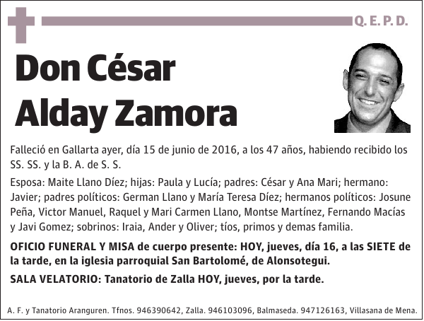 César Alday Zamora