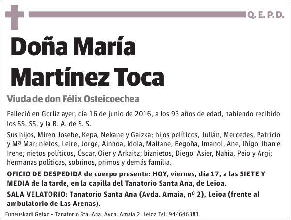 María Martínez Toca