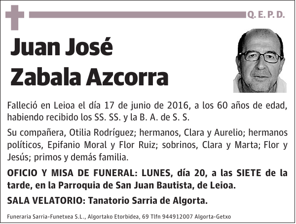 Juan José Zabala Azcorra