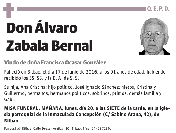 Álvaro Zabala Bernal