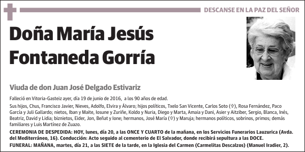 María Jesús Fontaneda Gorría