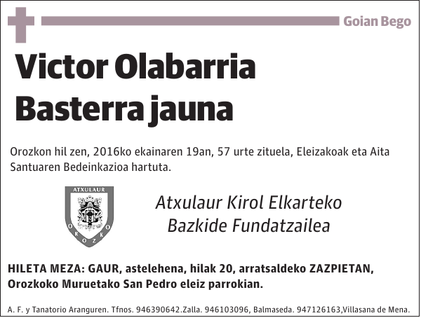 Victor Olabarria Basterra