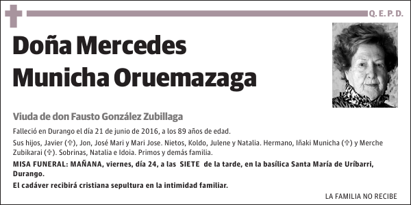 Mercedes Municha Oruemazaga