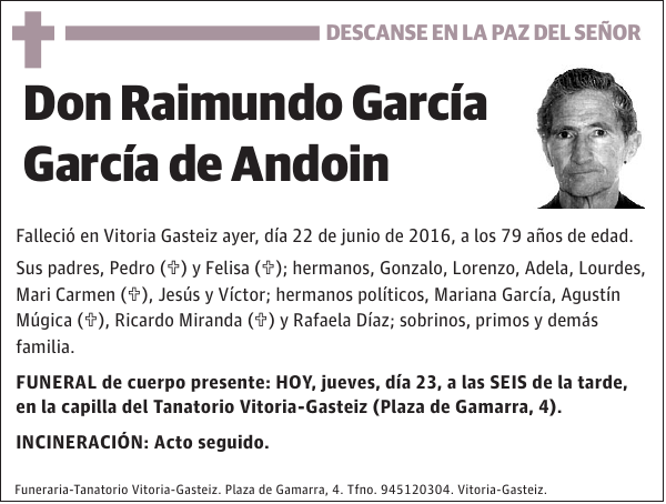 Raimundo García García de Andoin