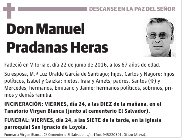 Manuel Pradanas Heras