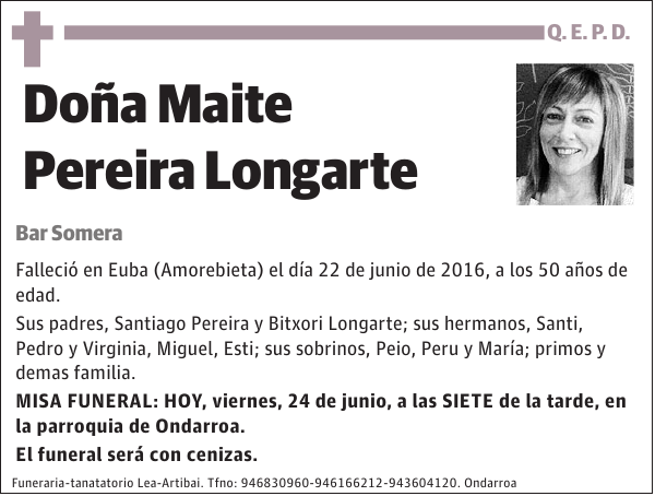 Maite Pereira Longarte Bar Somera