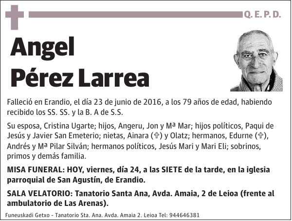 Angel Pérez Larrea