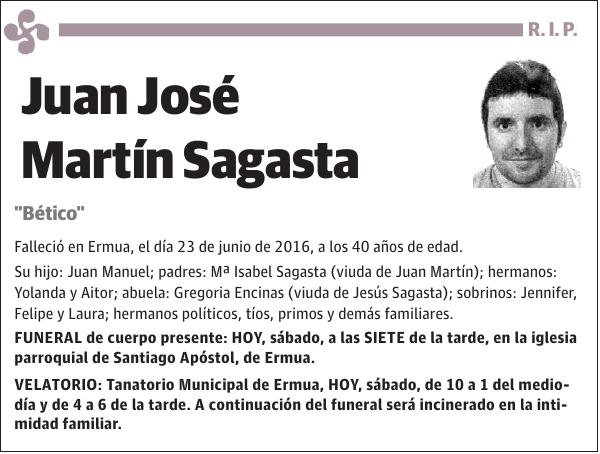 Juan José Martín Sagasta