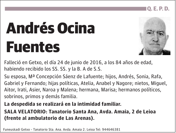 Andrés Ocina Fuentes