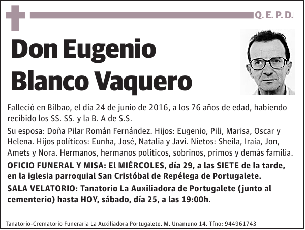 Eugenio Blanco Vaquero