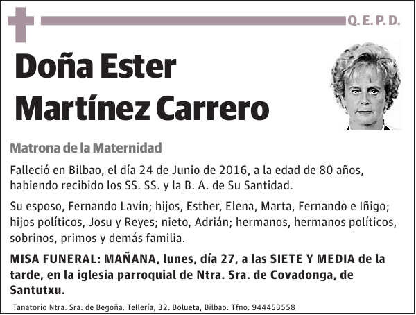 Ester Martínez Carrero