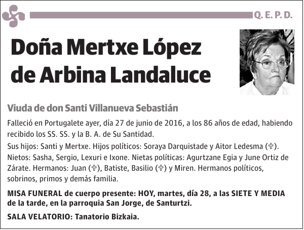 Mertxe López de Arbina Landaluce