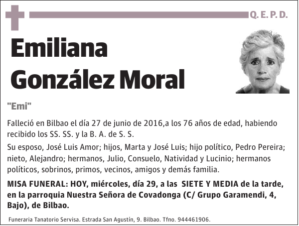 Emiliana González Moral