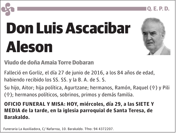 Luis Ascacibar Aleson