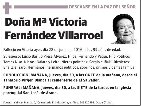 Mª Victoria Fernández Villarroel