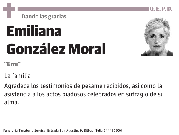 Emiliana González Moral