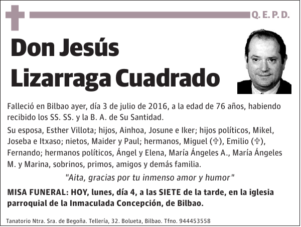 Jesús Lizarraga Cuadrado