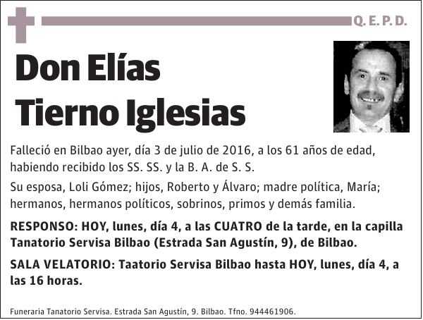 Elías Tierno Iglesias