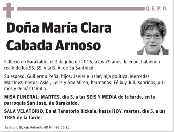 María Clara Cabada Arnoso