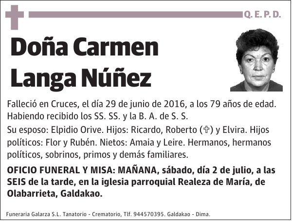 Carmen Langa Núñez