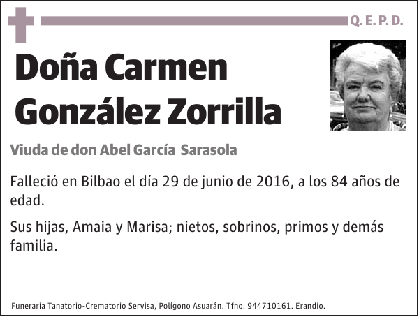 Carmen González Zorrilla