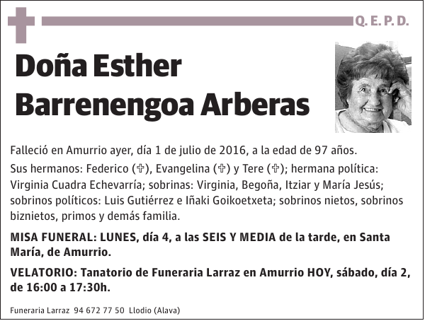 Esther Barrenengoa Arberas