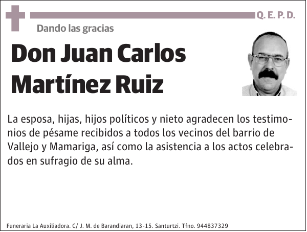 Juan Carlos Martínez Ruiz