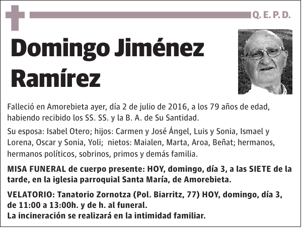 Domingo Jiménez Ramírez