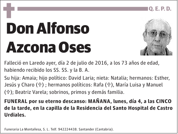 Alfonso Azcona Oses