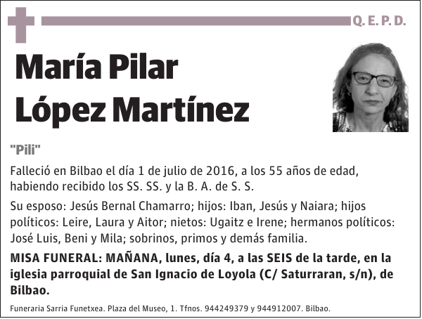 María Pilar López Martínez