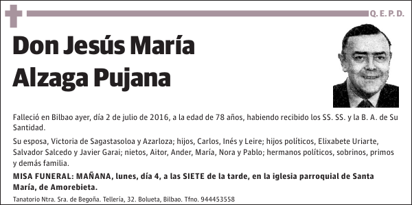 Jesús María Alzaga Pujana