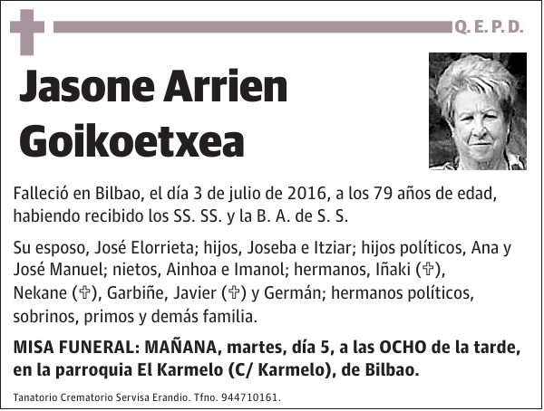 Jasone Arrien Goikoetxea