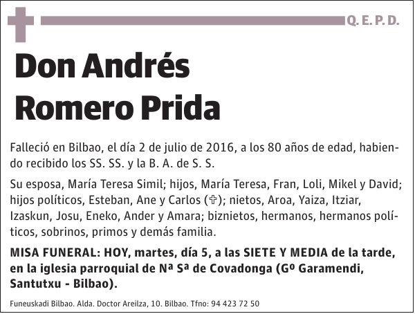 Andrés Romero Prida