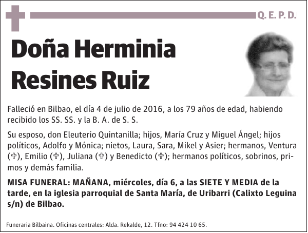 Herminia Resines Ruiz