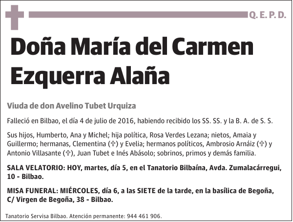 María del Carmen Ezquerra Alaña