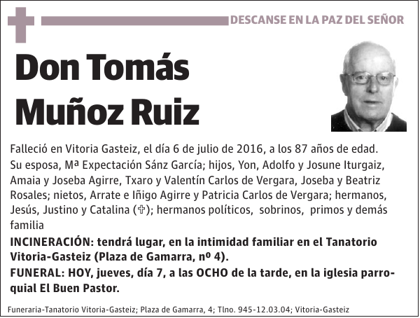 Tomás Muñoz Ruiz