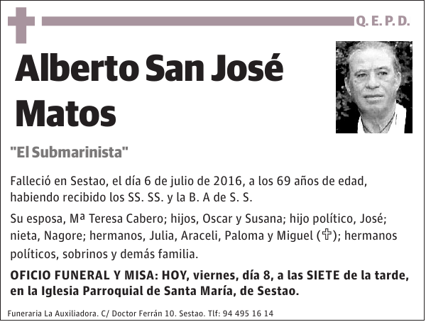 Alberto San José Matos