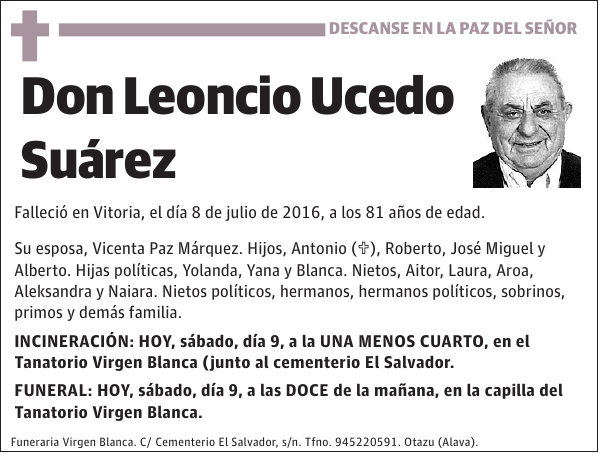 Leoncio Ucedo Suárez