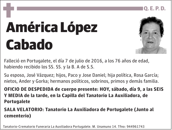 América López Cabado