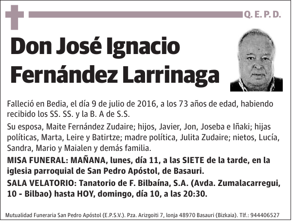 José Ignacio Fernández Larrinaga